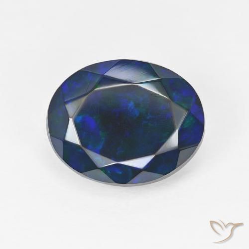 2.92ct Natural Multicolorido Opala, oval, Opaco