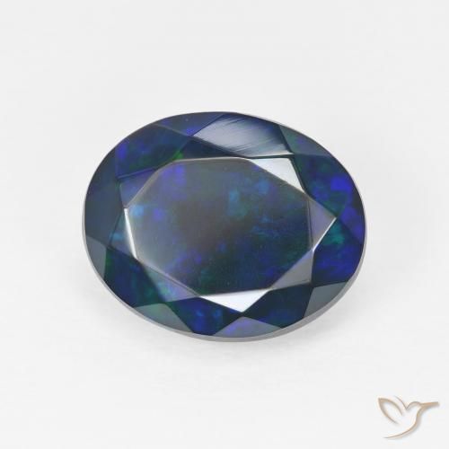 Opala Multicolorido Natural 2.92ct, oval, Opaco