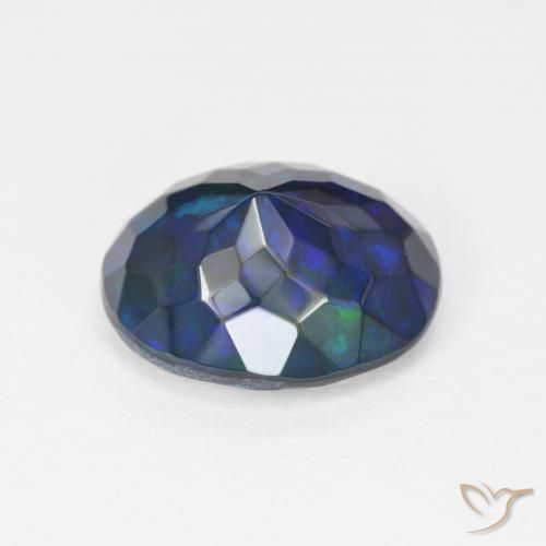 Opala Multicolorido Natural 2.92ct, oval, Opaco
