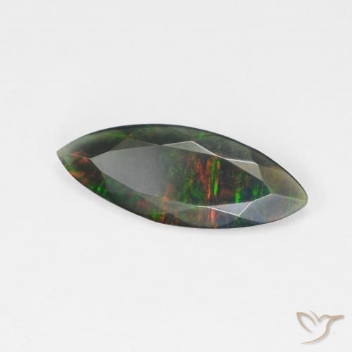 Opala Multicolorido Natural 1.01ct, Marquesa, Transparente