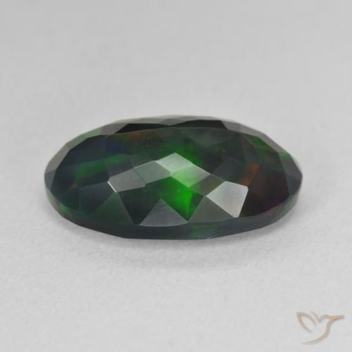 Opala Multicolorido Natural 4.05ct, oval, Opaco