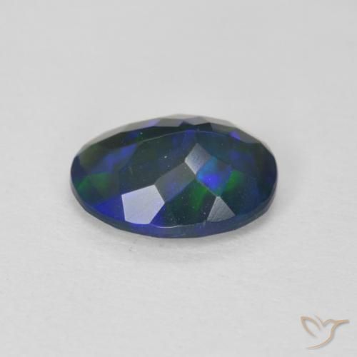 Opala Multicolorido Natural 1.35ct, oval, Transparente