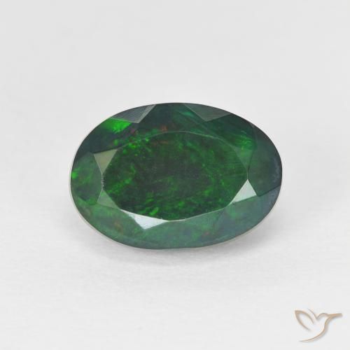 1.92ct Natural Multicolorido Opala, oval, Translúcido