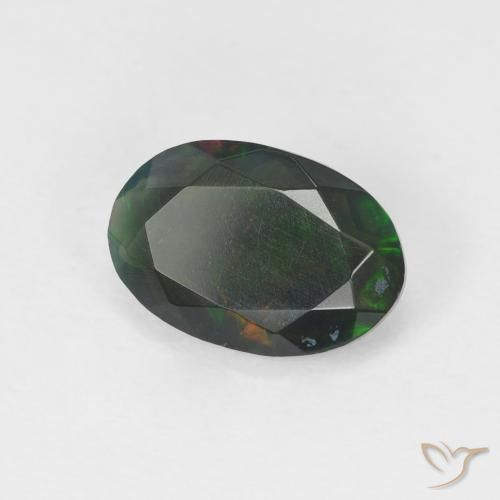 Opala Multicolorido Natural 1.05ct, oval, Transparente
