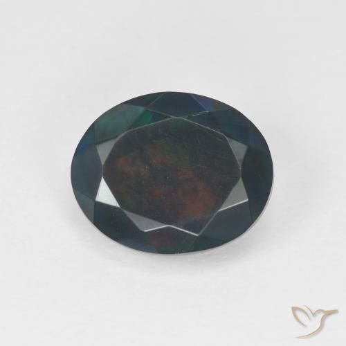 2.02ct Natural Multicolorido Opala, oval, Translúcido
