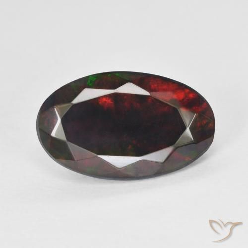 2.61ct Natural Multicolorido Opala, oval, Translúcido