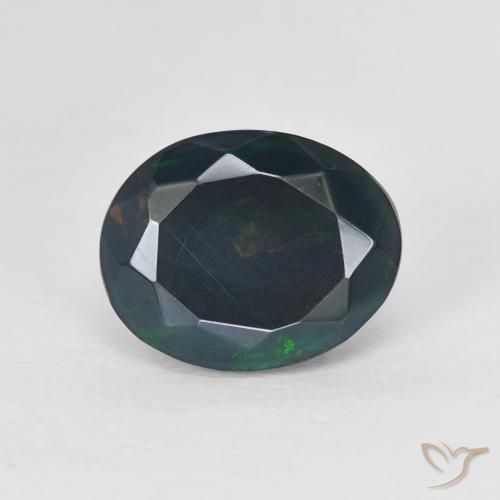 1.34ct Natural Multicolorido Opala, oval, Translúcido