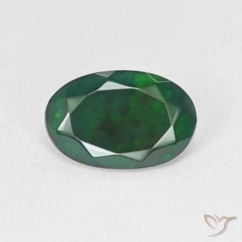 1.52ct Natural Multicolorido Opala, oval, Translúcido