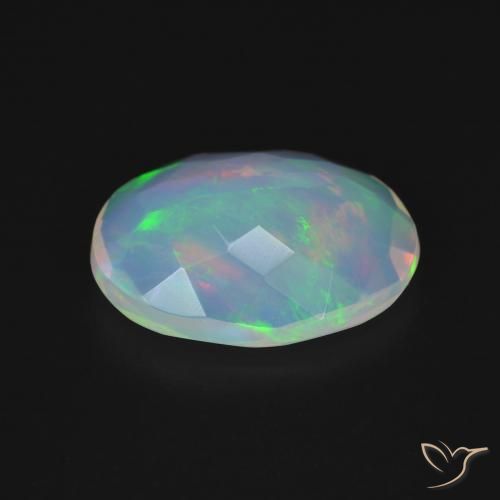 Opala Multicolorido Natural 2.05ct, oval, Transparente