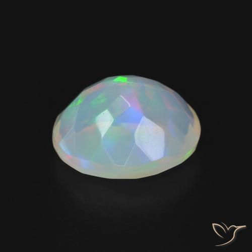 Opala Multicolorido Natural 1.75ct, oval, Transparente
