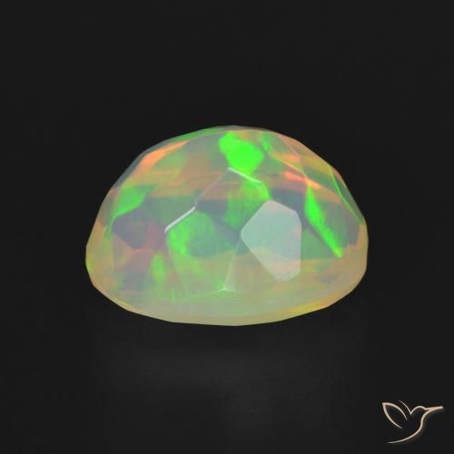 Opala Multicolorido Natural 2.34ct, oval, Transparente