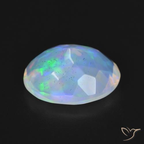 Opala Multicolorido Natural 3.60ct, oval, Transparente
