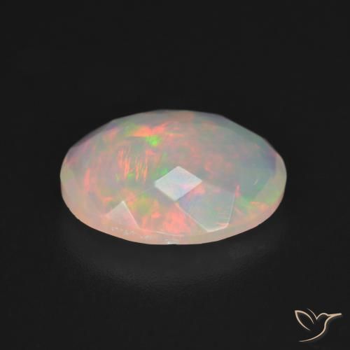 Opala Multicolorido Natural 2.16ct, oval, Transparente