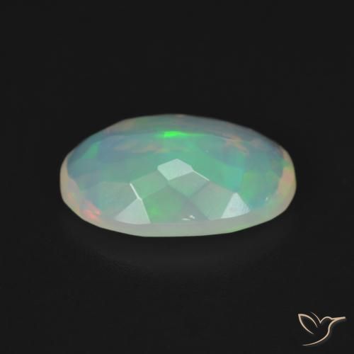 Opala Multicolorido Natural 2.34ct, oval, Transparente