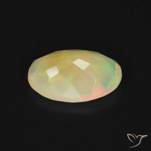 Opala Multicolorido Natural 1.82ct, oval, Translúcido