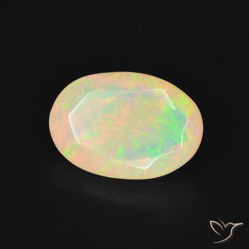 Opala Multicolorido Natural 1.99ct, oval, Translúcido