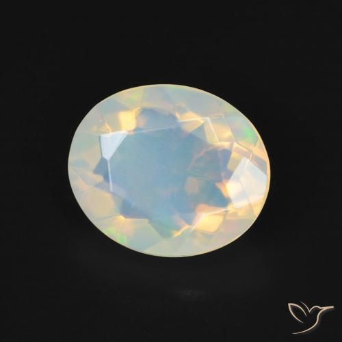 Opala Multicolorido Natural 2.29ct, oval, Transparente