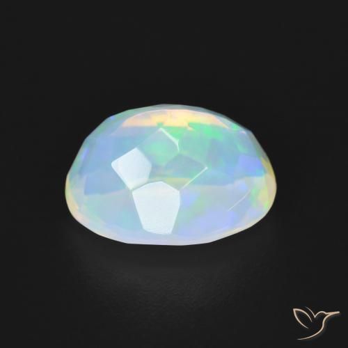 Opala Multicolorido Natural 2.60ct, oval, Transparente