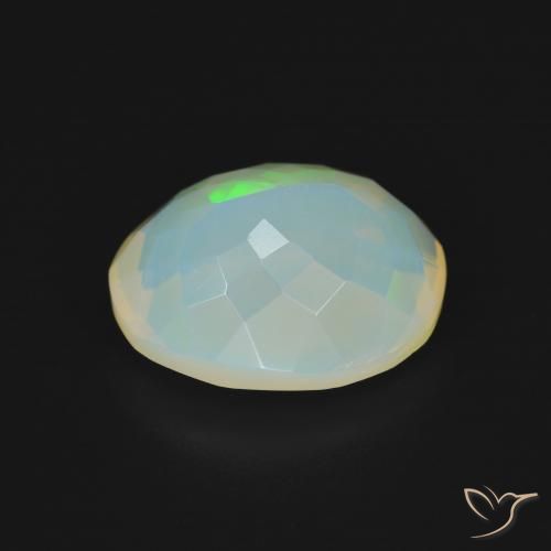 Opala Multicolorido Natural 2.96ct, oval, Transparente