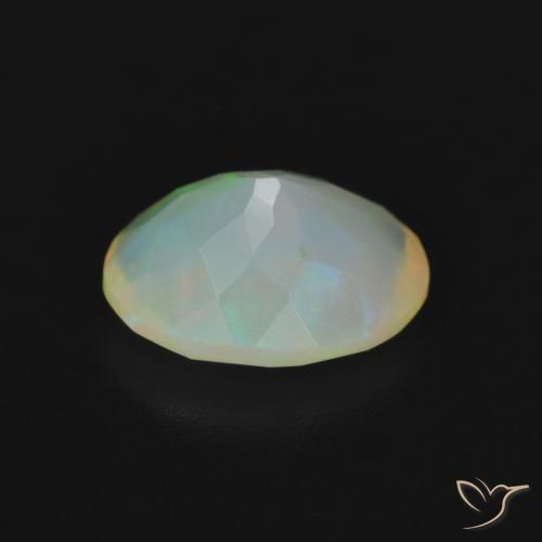 Opala Multicolorido Natural 1.13ct, oval, Transparente