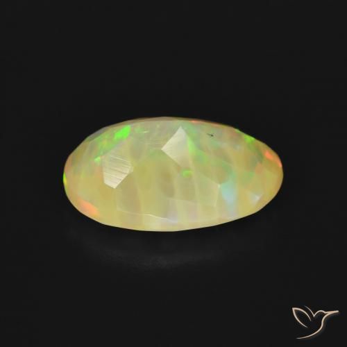 Opala Multicolorido Natural 1.89ct, oval, Translúcido