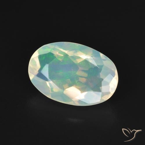 Opala Multicolorido Natural 1.72ct, oval, Transparente