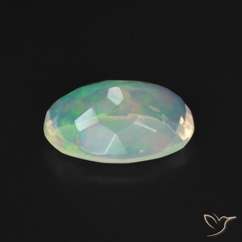 Opala Multicolorido Natural 1.72ct, oval, Transparente