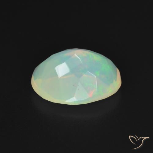 Opala Multicolorido Natural 1.53ct, oval, Transparente