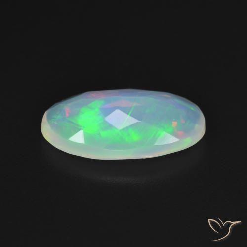 Opala Multicolorido Natural 1.33ct, oval, Transparente