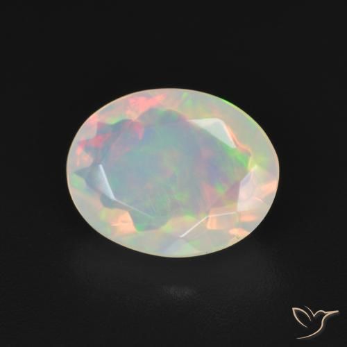 Opala Multicolorido Natural 1.51ct, oval, Transparente