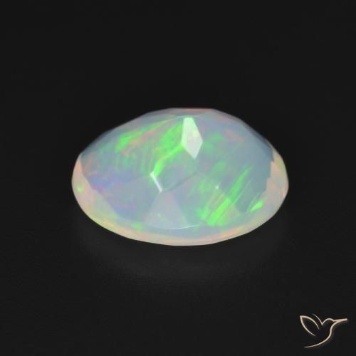 Opala Multicolorido Natural 1.51ct, oval, Transparente