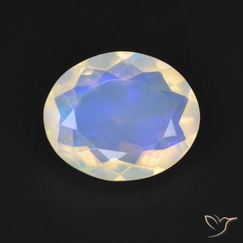 2.02ct Natural Multicolorido Opala, oval, Transparente