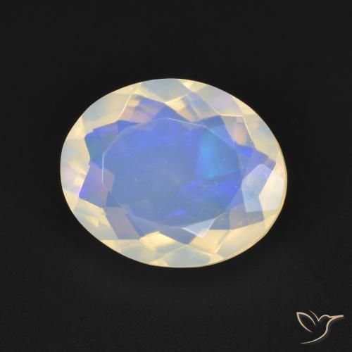 Opala Multicolorido Natural 2.02ct, oval, Transparente