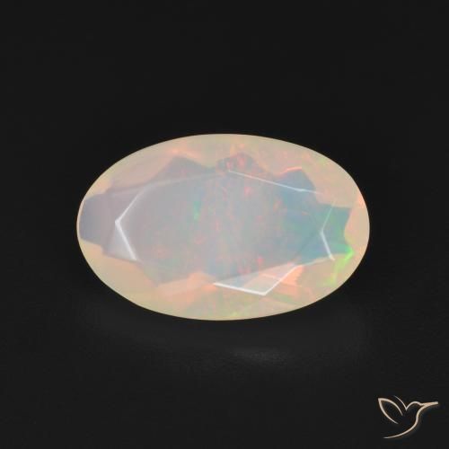 Opala Multicolorido Natural 1.51ct, oval, Transparente