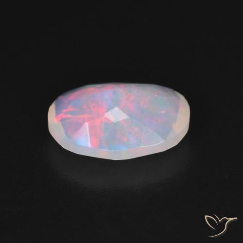 Opala Multicolorido Natural 1.16ct, oval, Transparente