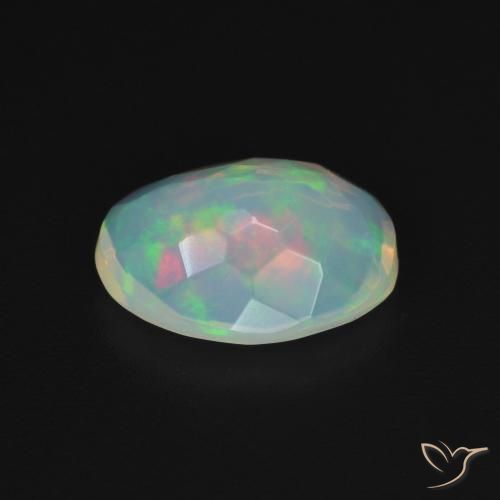 Opala Multicolorido Natural 1.22ct, oval, Transparente