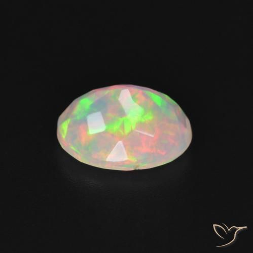 Opala Multicolorido Natural 1.27ct, oval, Transparente