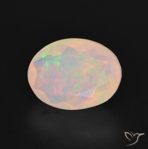 Opala Multicolorido Natural 1.78ct, oval, Transparente
