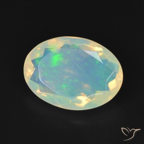 Opala Multicolorido Natural 2.15ct, oval, Transparente