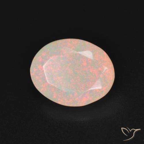 Opala Multicolorido Natural 1.89ct, oval, Translúcido
