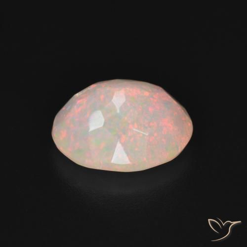 Opala Multicolorido Natural 1.89ct, oval, Translúcido