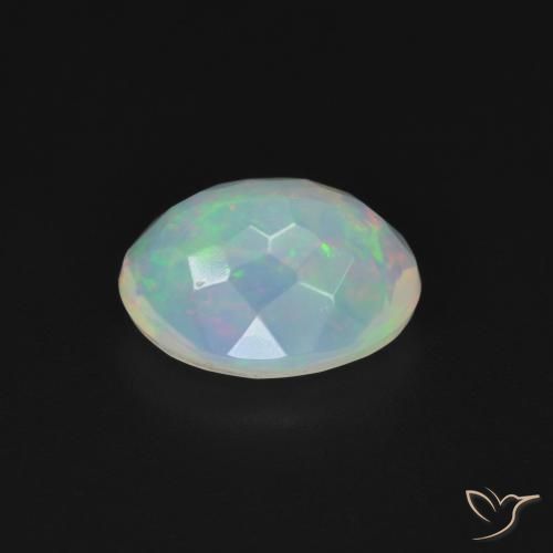 Opala Multicolorido Natural 1.27ct, oval, Transparente