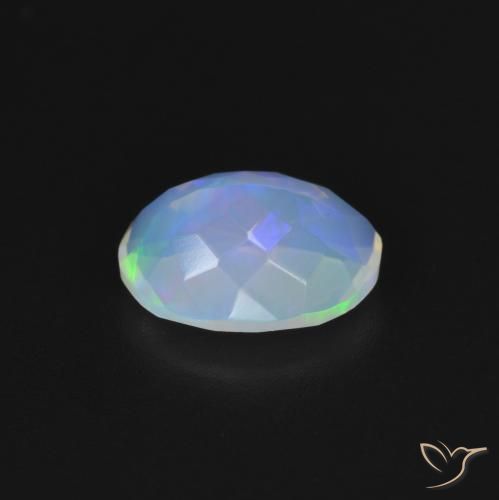 Opala Multicolorido Natural 1.22ct, oval, Transparente