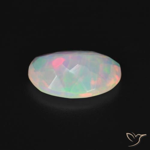 Opala Multicolorido Natural 1.86ct, oval, Transparente