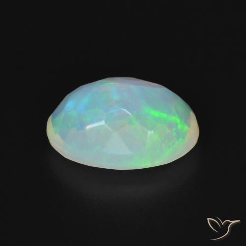 Opala Multicolorido Natural 1.87ct, oval, Transparente
