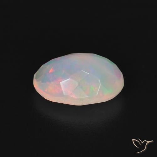 Opala Multicolorido Natural 1.54ct, oval, Transparente
