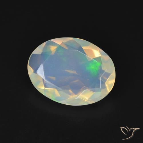 Opala Multicolorido Natural 1.70ct, oval, Transparente