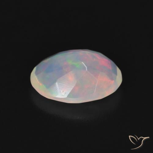 Opala Multicolorido Natural 1.44ct, oval, Transparente