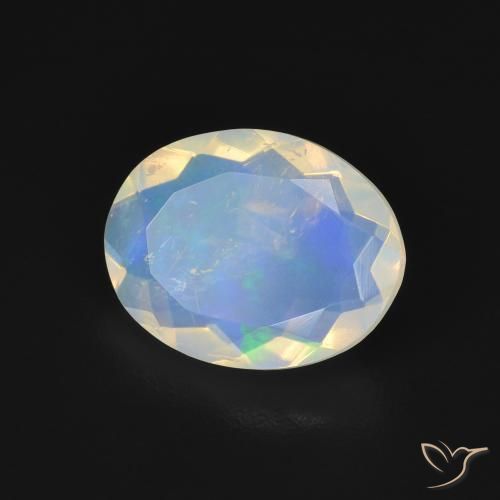 Opala Multicolorido Natural 1.89ct, oval, Transparente