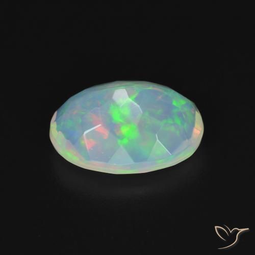 Opala Multicolorido Natural 1.61ct, oval, Transparente